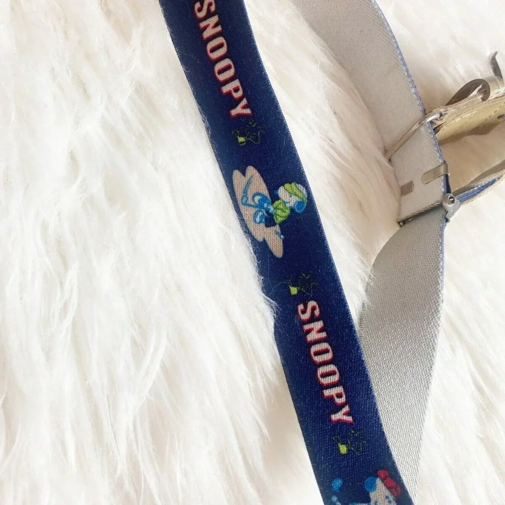 Vintage Kids Snoopy Golf Elastic Belt Peanuts UFS. Inc Adjustable